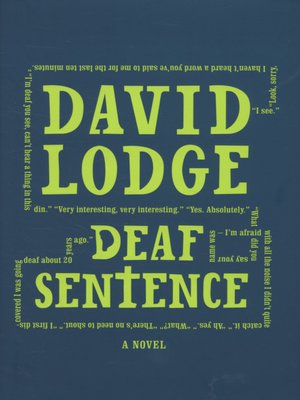 cover image of Deaf sentence